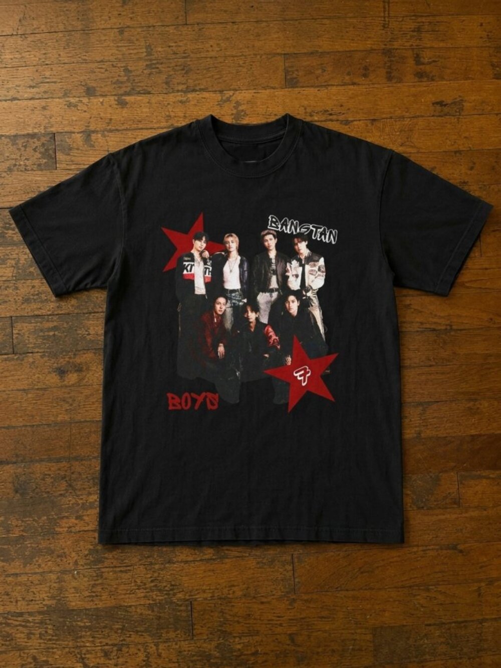 Arirang unisex T-shirt featuring the members of BTS: Merchandise from BTS’s 2026